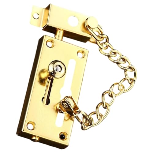 Premium Korrosionsresistante Türsicherheitskette Einstellbarer Schwertyp Für Apartments & Lagerhäuser Edelstahl Garagen Türriegel Premium Korrosionsresistante Türsicherheitskette Einstellbarer Schwertyp Für Apartments & Lagerhäuser Edelstahl Garagen Türriegel von Limtula