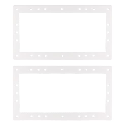 Quadratische Silikon-Pads für Pool-Isolierschläuche, stabile und flexible Materialien für Sanitärprojekte, Zubehör, Silikon-Flicken, 2 Stück von Limtula