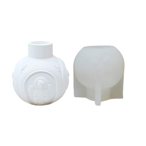 Robuste Silikonform für Kerzenhalter, praktisches und wiederverwendbares Accessoire, verschiedene Größen, Kerzenhalter, Silikonform Robuste Silikonform für Kerzenhalter, praktisches und wiederverwendbares Accessoire, verschiedene Größen, Kerzenhalter, Silikonform von Limtula