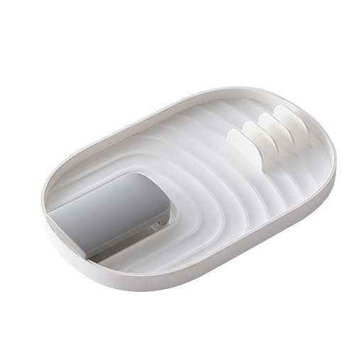 Robuste Töpfe Deckel Und Löffel REST Organisatoren Einfach Reinigen Küchenhalter Tragbarer Ständer Für Töpfe Deckel Und Spatel von Limtula