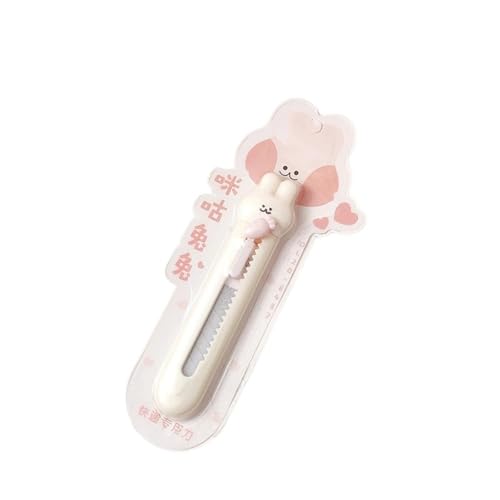 Schöne Katzenbrieföffner Opener Cartoon Kaninchen Box Cutter Paket Opener Renner Utility Cutter Art Box Multifunktional Tasche Schöne Katzen Buchstabe Buchstabe Paket von Limtula