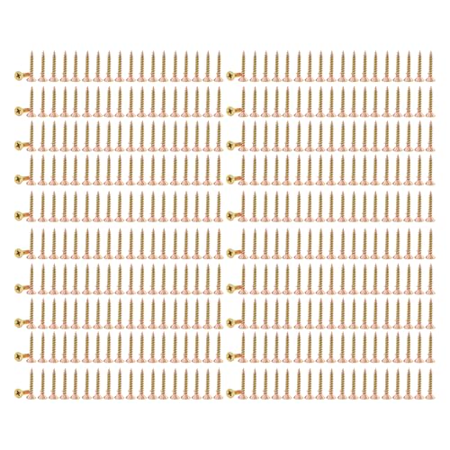 Senkkopf-Holzschrauben, 4 mm, Kreuze, Flachkopf-Blechschraube, hochfest, Kreuzkopf, Holzschraube, 500 Stück Senkkopf-Holzschrauben, 4 mm, Kreuze, Flachkopf-Blechschraube, hochfest, Kreuzkopf, Holzschraube, 500 Stück von Limtula