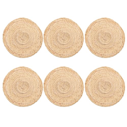 Set mit 6 eleganten Platzdeckchen für Essen im Freien, japanischer Stil, Tisch-Zubehör, 6 Stück von Limtula