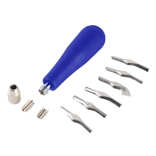 Sortiment Linoleum Cutter Carving Tool Mit 6 Schnitzkopf Für Studenten Und Hobby Blockdruck Und Handwerksprojekt Craft Linocut Werkzeug Sortiment Linoleum Cutter Carving Tool Mit 6 Schnitzkopf Für Studenten Und Hobby Blockdruck Und Handwerksprojekt Craft Linocut Werkzeug von Limtula