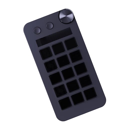 Streamdeck Miniatur Visuelle Tastaturen 15Keys Streamdeck LCD Taste Live Inhaltserstellung Controller Customs Taste Für PC Tastaturen von Limtula