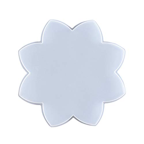 Tassenmatten, Kristallform, Tassen-Pad, Tablett, Kunstharz, Gießform, Gips, Epoxidharz Tassenmatten, Kristallform, Tassen-Pad, Tablett, Kunstharz, Gießform, Gips, Epoxidharz von Limtula