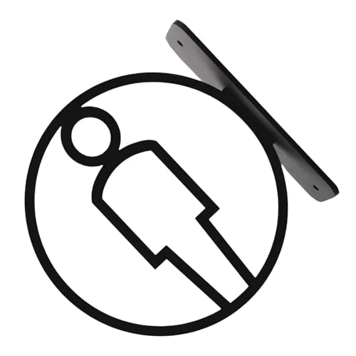 Zeitgenössische Toilettenidentifikation Identifikator Toilettenschild Badezimmer Wandmarker Waschraum Männliche Weibchen Symbol Beschilderung Zeitgenössische Toilettenidentifikation Identifikator Toilettenschild Badezimmer Wandmarker Waschraum Männliche Weibchen Symbol Beschilderung von Limtula