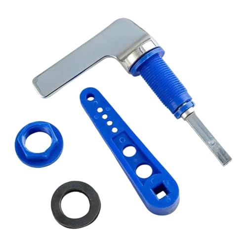 Zincs Toilettenspülgriff aus Legierung, WC-Griffe, Spülhebel, Ersatz-Kits, Metall-Spülkastenhebel von Limtula
