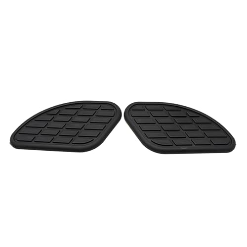 LinCys KANGYEBAIHUODIAN Motorrad-Gummi-Gas-Kraftstofftank-Schutzpolster-Aufkleber, passend for Aprilia Mondial HPS 125 300 (Color : Black) von LinCys