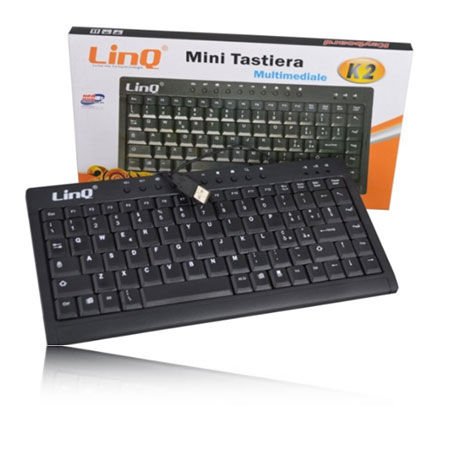 Mini Tastatur USB Multimedia LINQ K-2 von LinQ