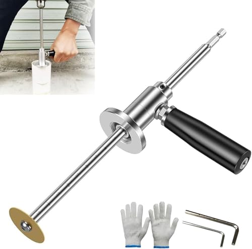 Inside Pipe Cutter For Pvc Pipe,Steel Pipe Cutter with Diamond Grit Cutting Wheel and Handle,7 Inch Adjustable Cutting Depth, Precision Cutting Hand Tool for Pipes From 1.5" To 8" In Diameter Inside Pipe Cutter For Pvc Pipe,Steel Pipe Cutter with Diamond Grit Cutting Wheel and Handle,7 Inch Adjustable Cutting Depth, Precision Cutting Hand Tool for Pipes From 1.5" To 8" In Diameter von LinZong