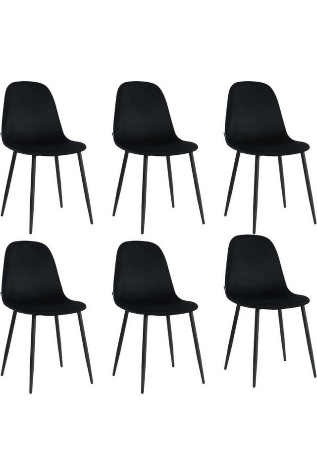 Lina® Esszimmerstuhl Napoli Esszimmerstühle 2er, 4er, 6er Set – Samt & Metall, Modern (2er, 4er, 6er, 6 St), Samtbezug in Trendfarbe, stabiler Stahlrahmen, vielseitig kombinierbar von Lina®