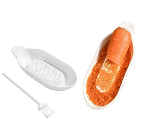 Keramik Ingwer Reibe Platte mit Schaber Bürste zum Mahlen von Wasabi Ingwer Knoblauch Käse Obst Gemüse Keramik Mehrzweck-Mahlplatte Keramik Ingwer Reibe Platte mit Schaber Bürste zum Mahlen von Wasabi Ingwer Knoblauch Käse Obst Gemüse Keramik Mehrzweck-Mahlplatte von LinaLife