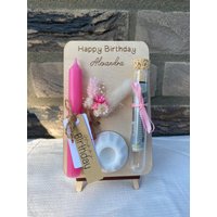 Personalisiertes Geburtstagsgeschenk | Geld Verschenken Kleinigkeit Geburtstagskerze Geldgeschenk Personalisiertes Geburtstagsgeschenk | Geld Verschenken Kleinigkeit Geburtstagskerze Geldgeschenk von LinasKreativgedoens
