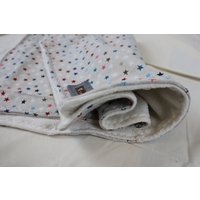 Hundedecke Kuscheldecke Flauschdecke Für Hunde Dogblanket Be A Star von LinasTraumwerkstatt