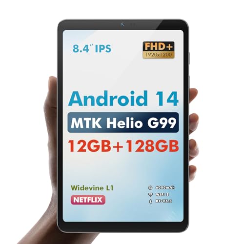 LincPlus M8 Tablet 8,4 Zoll Android 14 | 12GB RAM + 128GB | Helio G99 | 90Hz IPS Display | 6000mAh | 20W Schnellladung | Widevine L1 | GMS Zertifiziert, Tragbares Mini-Tablet LincPlus M8 Tablet 8,4 Zoll Android 14 | 12GB RAM + 128GB | Helio G99 | 90Hz IPS Display | 6000mAh | 20W Schnellladung | Widevine L1 | GMS Zertifiziert, Tragbares Mini-Tablet von LincPlus