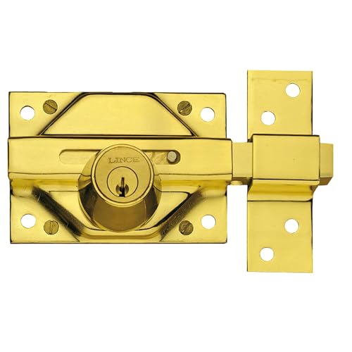 Lince 3017425 Riegel 3932/hl Messing, Gold von Lince