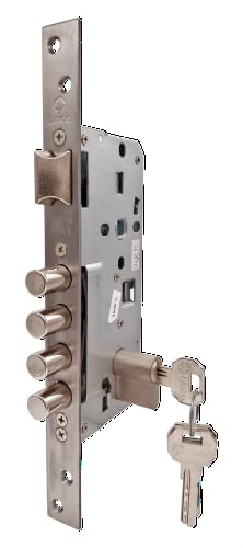 Lince Riegelschloss SEG Holz Inox Rect 50 mm von Lince