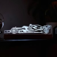 Aliceson F1 Lampe Led Nachtlicht, Wohnkultur, Formel 1, Geschenke, Mercedes, Geschenke Für Ihn, Lampe, Licht von LincsCraftsUK