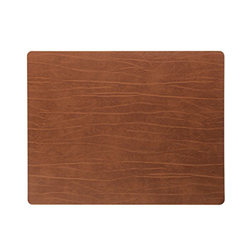 LIND DNA Tischset tableMAT Square L Buffalo Natur (35x45cm) von Lind DNA