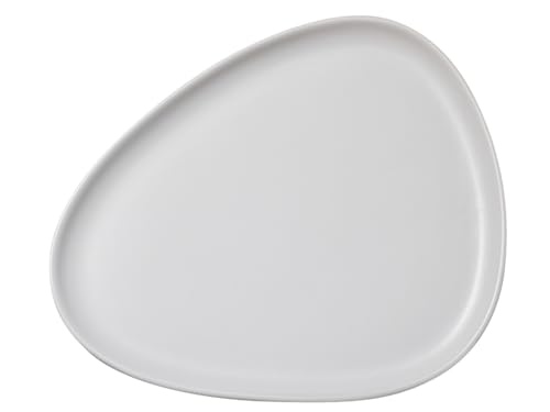 Lind DNA Mittagsteller Curve Stoneware 2er Set Off White 990175 von Lind DNA