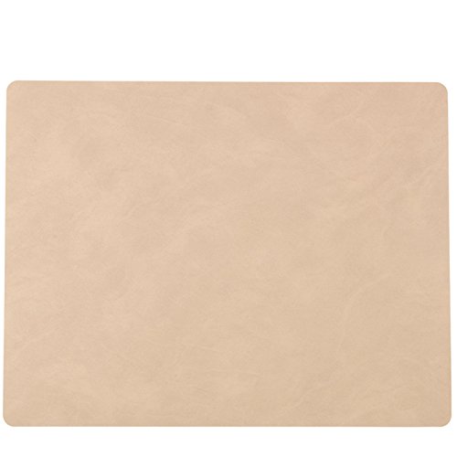 Lind DNA Tischset tableMAT Square L Nupo Sand (35x45cm) Beige von Lind DNA