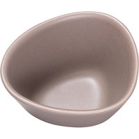 LindDNA - Curve Stoneware Schale S, 0.2 l, warm grey von LindDNA