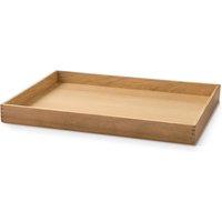 LindDNA - Even Teak Tablett Square M, Teak / Nupo natur von LindDNA