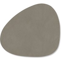 Lind DNA - Glasuntersetzer Curve, Nupo flint grey von Lind DNA