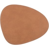 Lind DNA - Mouse Mat Curve, Bull natur / Naht weiß von Lind DNA