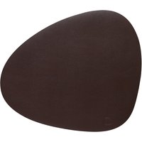 Lind DNA - Tischset Curve L, Serene rotbraun von Lind DNA