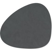 Lind DNA - Tischset Curve M, 31 x 35 cm, Nupo anthrazit von Lind DNA