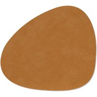 Lind DNA - Tischset Curve M, 31 x 35 cm, Nupo burned curry von Lind DNA