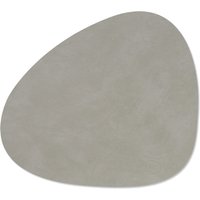 Lind DNA - Tischset Curve M, 31 x 35 cm, Nupo hellgrau von Lind DNA