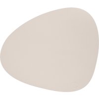 LindDNA - Tischset Curve M, 31 x 35 cm, Nupo soft nude von LindDNA