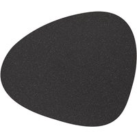 Lind DNA - Tischset Curve S 24 x 28 cm, Core meliert anthrazit von Lind DNA