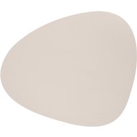 Lind DNA - Tischset Curve S 24 x 28 cm, Nupo soft nude von Lind DNA