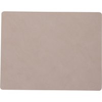 LindDNA - Tischset Square L 35 x 45 cm, Nupo clay brown von LindDNA