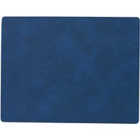 LindDNA - Tischset Square M, 34.5 x 26.5 cm, Nupo midnight blue von LindDNA
