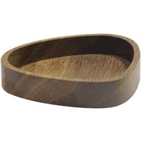 Lind DNA - Wood Box Curve S, 12,5 x 14 cm, Eiche geräuchert von Lind DNA
