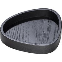 Lind DNA - Wood Box Curve S, 12,5 x 14 cm, Eiche schwarz von Lind DNA
