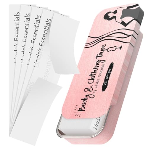 Linda's Essentials Fashion Tape doppelseitiges Klebeband Kleidung, transparentes Body Tape doppelseitg, geeignet für alle Stoffarten und empfindliche Haut, selbstklebend mit starkem Halt, 75 Stück von Linda's Essentials