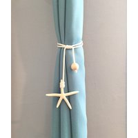 Maritime Seestern Vorhang Raffhalter Strandhaus Dekor Maritime Seestern Vorhang Raffhalter Strandhaus Dekor von LindasCraftStudio