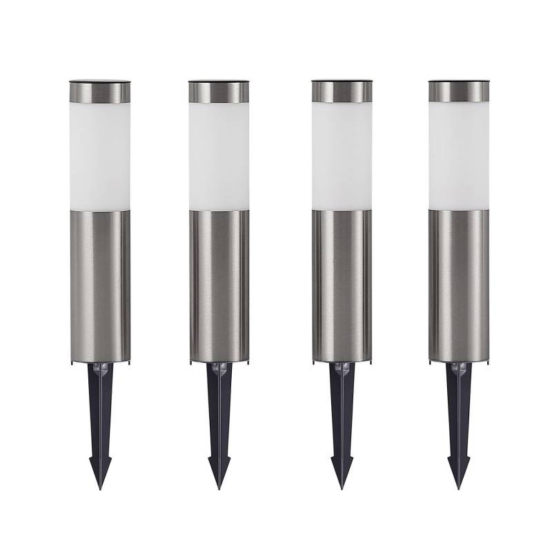 B-Ware Lindby Sirita Led Erdspieß Solarlampe 4er Set Gartenlampe Lampe Sockelleuchte B-Ware Lindby Sirita Led Erdspieß Solarlampe 4er Set Gartenlampe Lampe Sockelleuchte von Lindby