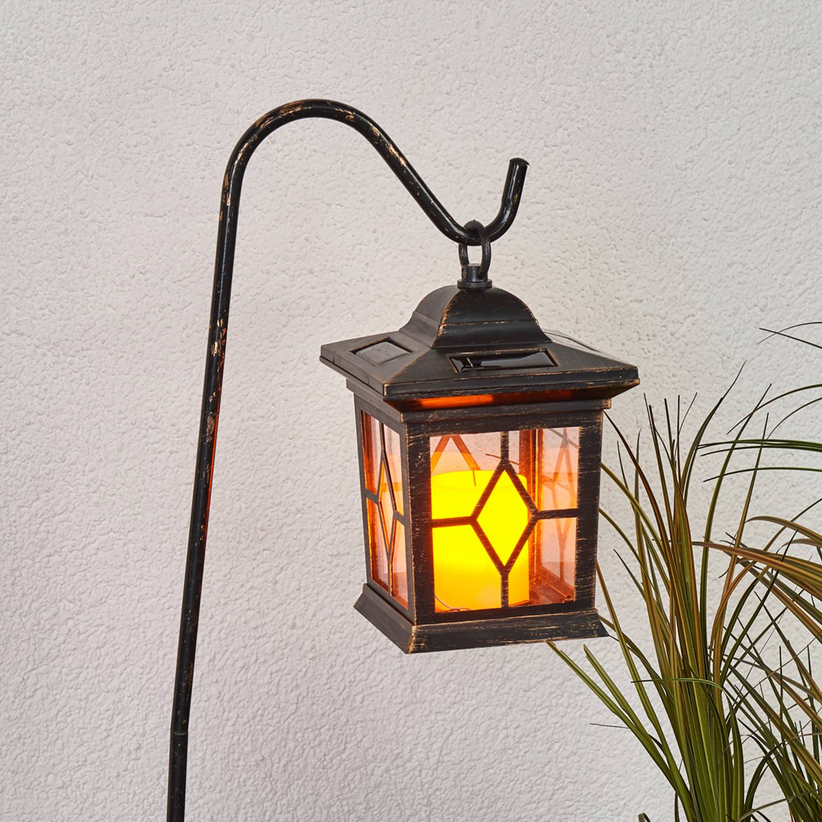 Dekorative LED-Solarlaterne Beata im 2er-Set Dekorative LED-Solarlaterne Beata im 2er-Set von LINDBY