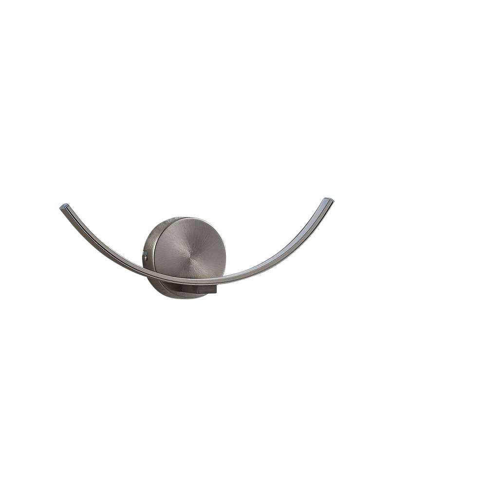 Lindby - Iven Wandleuchte Nickel/White von Lindby