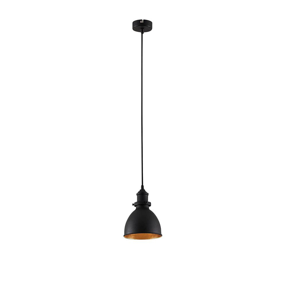 Lindby - Jasminka 1 Pendelleuchte Black/Gold von Lindby