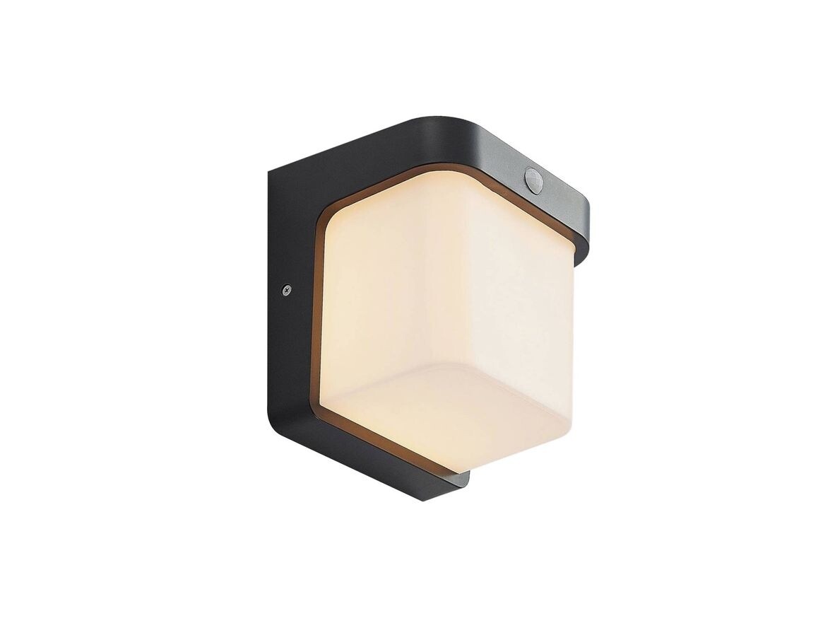 Lindby - Adenike LED Außen Wandleuchte w/Sensor Dark Grey Lindby von Lindby