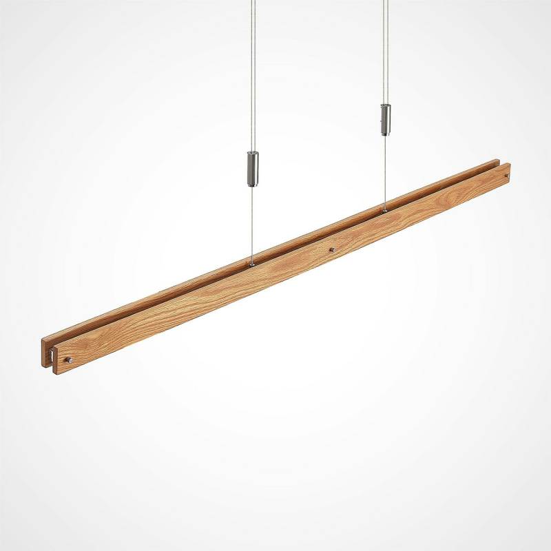Lindby Alimara Led Holz Hängeleuchte Wohnzimmerleuchte Pendelleuchte Deckenla563 B-Ware von Lindby
