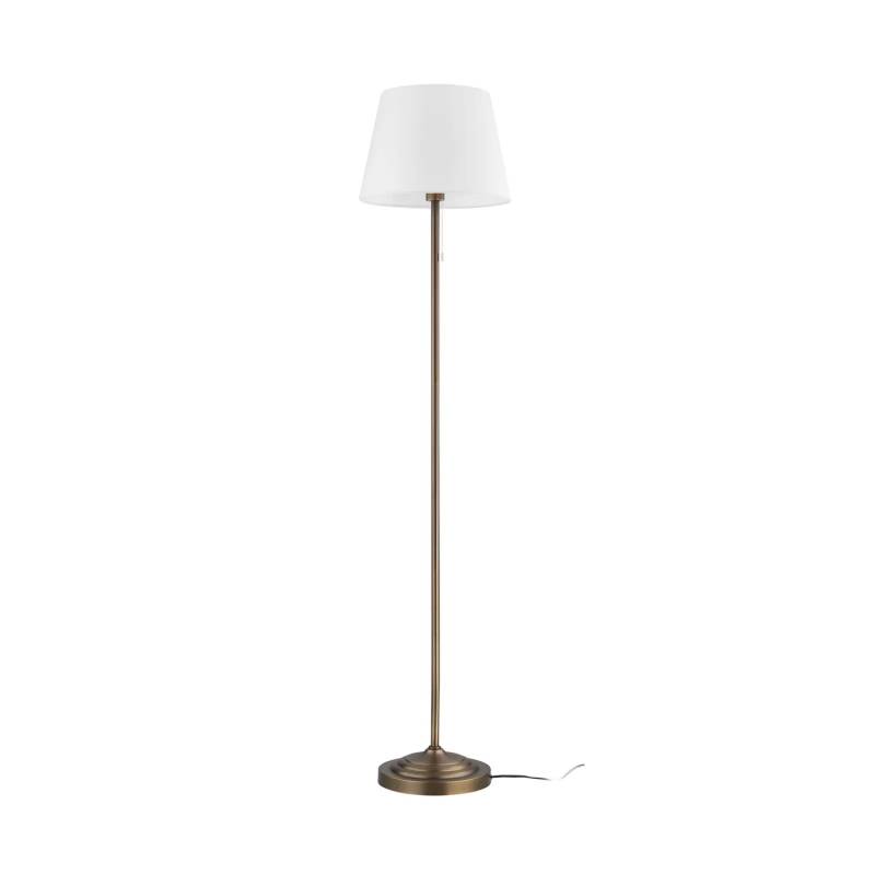 Lindby Alomira Stehleuchte Nickel Stehlampe Lampe Leuchte Innenleuchte H 160 cm von Lindby